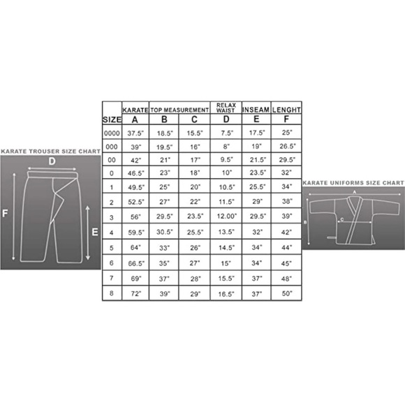 3pc White Karate Gi Uniform - Picture 7 of 7